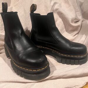 Dr. Martens platform Chelsea boots